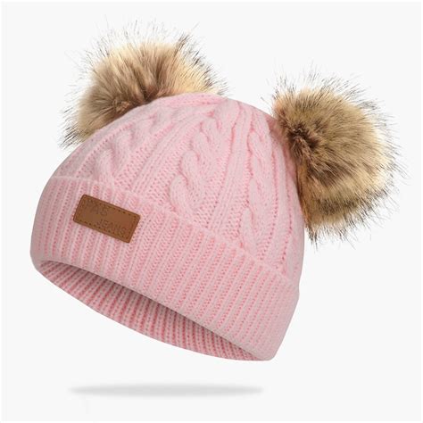 Leuke Baby Kind Winter Katoenen Muts Outdoor Leisu Grandado