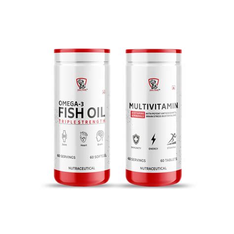 Daily Dose Multivitamin Daily Dose Omega 3 Fish Oil Triple Strength