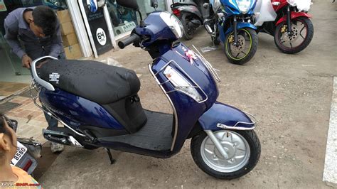 My Suzuki Access 125in Blue Team Bhp