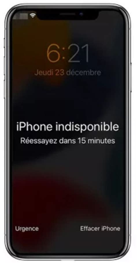 Fa Ons Iphone Indisponible Que Faire Pour Le D Bloquer Passvers