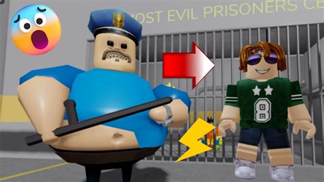 ESCAPAMOS DO POLICIAL BARRY NO ROBLOX ALGUNS PODERES BARRY S