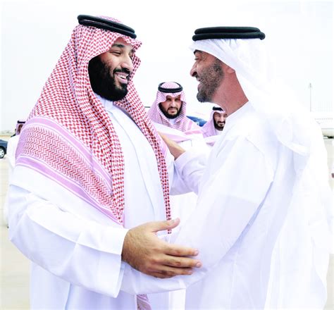 محمد بن زايد ومحمد بن سلمان يبحثان التعاون الاستراتيجي بين البلدين