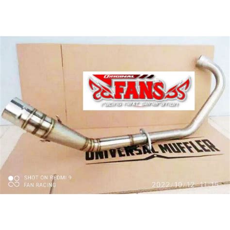 Exhaust Neck Racing Y15zry15rs150lc135srl115srl115firsx Manifold Shopee Malaysia