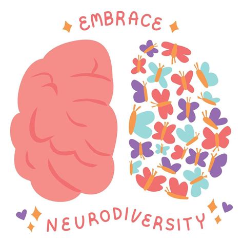 Embrace Neurodiversity Flat 21420574 Vector Art At Vecteezy