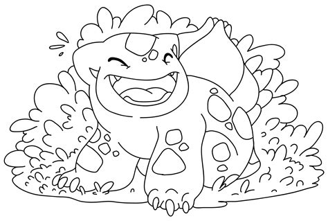 Coloring Page Images Bulbasaur - Free Printable Coloring Pages