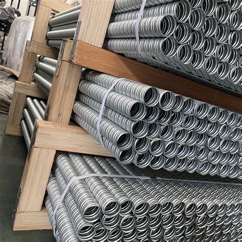 High Tension Prestressed Corrugated Galvanized Steel Duct For Post