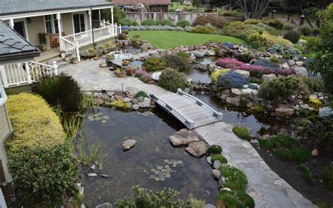 Gravel In A Koi Pond Sweetwater Landscape Inc