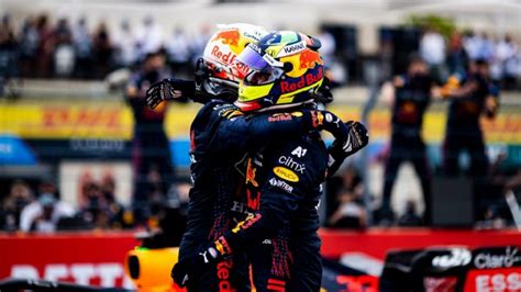 Buena Qu Mica Checo P Rez Y Max Verstappen Protagonizaron Una Curiosa