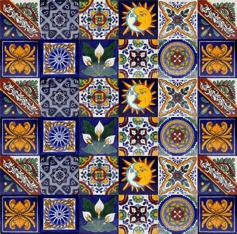 Mexican Ceramic Tiles Pablo By Cerames 30 Decorative Mexican Mosaic