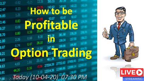 How To Be Profitable In Option Trading Youtube