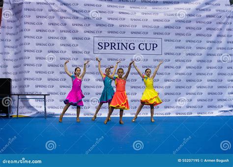 Children Compete in the SpringCup International Dance Competition ...