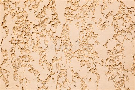 Textura De La Pared De Escayola Beige Como Cierre De Fondo Imagen De