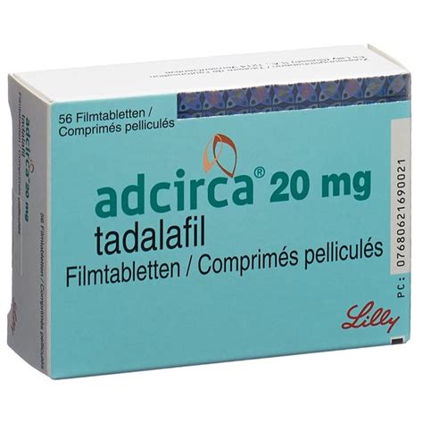 Adcirca Filmtabl 20 Mg Blist 56 Stk Online Bestellen