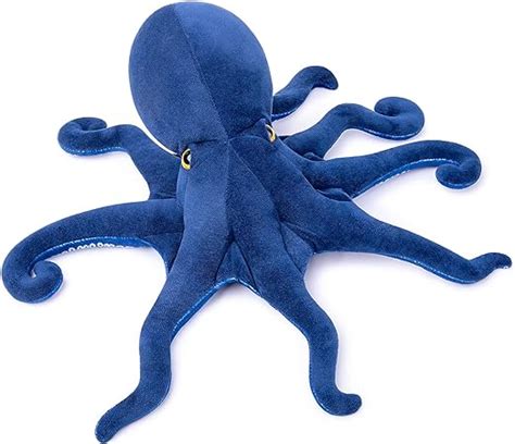 Zhongxin Made Simulation Octopus Plush Toy Blue 18 Soft