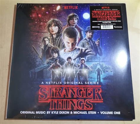 Stranger Things Kyle Dixon Michael Stein Vol Red Blue Split Vinyl