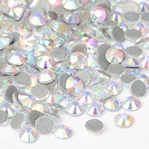 Glass Hotfix Rhinestones Round Shape Hotfix Mmss Pcs