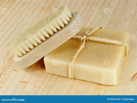 Soap And Brush Stock Image Image Of Brush Cleanliness 20381533