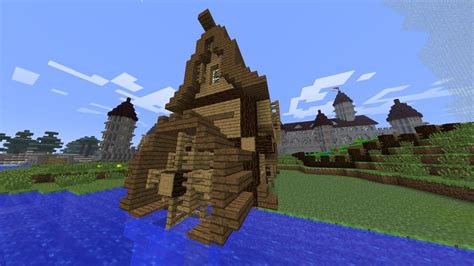 Medieval Water Mill Minecraft Map