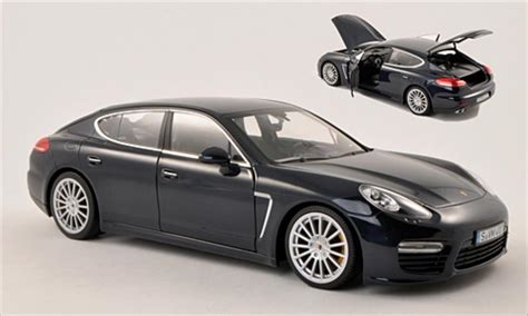 Coche Miniatura Porsche Panamera Turbo S 1 18 Norev Turbo Negro