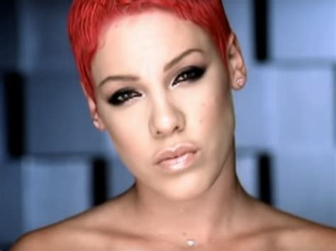 Pink Was High During 'There You Go' Music Video, Could Barely Open Eyes ...