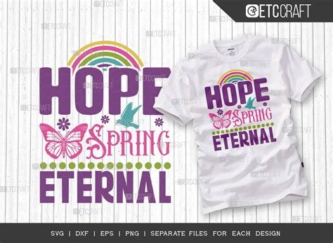 Hope Spring Eternal Svg Cut File Graphic By Etc Craft Store · Creative