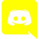 Yellow discord icon - Free yellow site logo icons