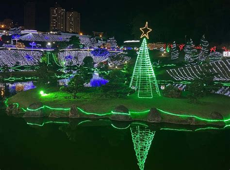 Natal Iluminado no Parque do Japão