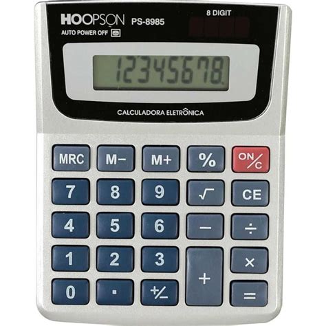 Calculadora De Mesa D Gitos Hoopson Ps