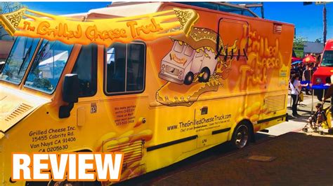 The Grilled Cheese Truck Review Los Angeles Food Truck Youtube