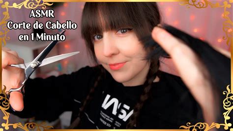 Asmr Sub Corte De Pelo En Minuto Roleplay En Espa Ol Youtube