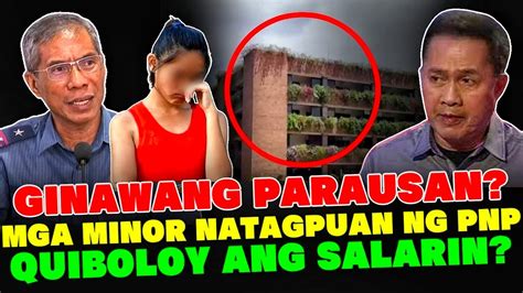 Aw Lagot Na Mga Minor Ginawang Para Usan Ni Quiboloy YouTube