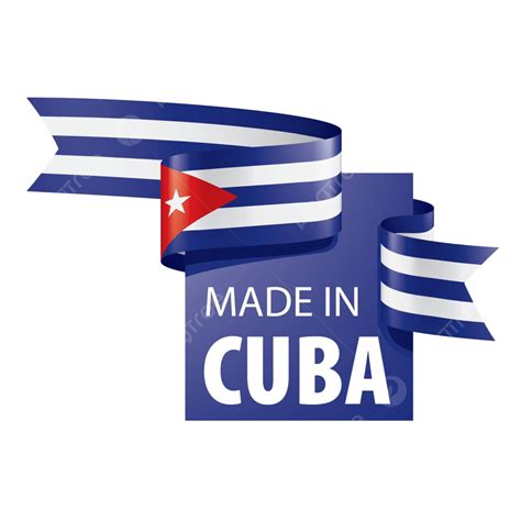 Ilustración Vectorial De La Bandera Cubana Sobre Un Fondo Blanco Vector Png Cubano Banderín