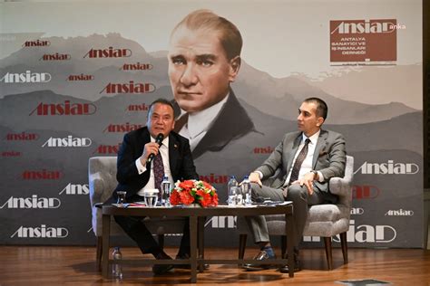 Antalya B Y K Ehir Belediye Ba Kan Muhittin B Cek Metro Ve Olimpik