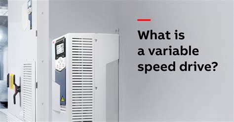 What is a variable speed drive | ABB