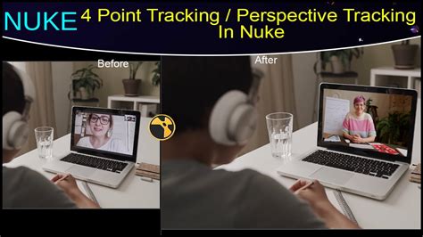 Nuke Tutorial 4 Point Tracking Perspective Tracking In Nuke