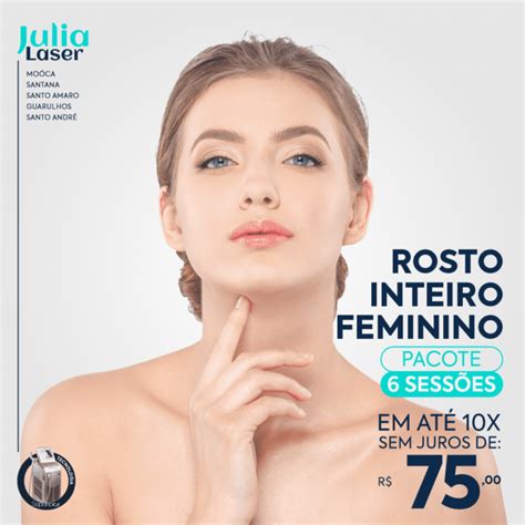 Rosto Inteiro Pacote Sess Es Julia Laser