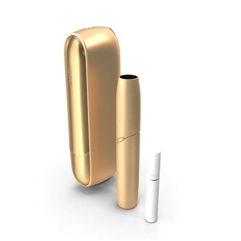 Iqos 3 Duo Electronic Cigarettes Gold Set Png Images And Psds For