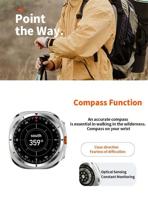 Kenpang Nuevo Reloj Inteligente Galaxy Watch Ultra Con Seguimiento De