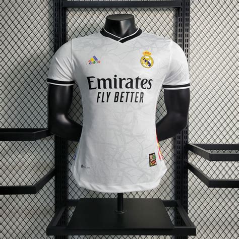 Version Del Jugador Camiseta Real Madrid Especial Blanco