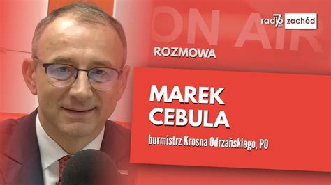 Marek Cebula burmistrz Krosna Odrzańskiego Platforma Obywatelska