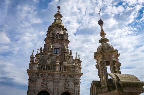 Cathédrale De Saint Jacques De Compostelle Galice Espagne Photo Premium