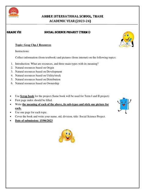 Grade 8 Project | PDF