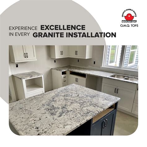 Granite Countertops GMQ Tops The Granite Installation Process At GMQ Tops