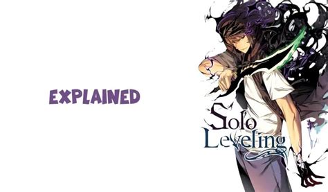 Solo Leveling Anime Release Schedule Read Novel And Manga Characters — Explained By