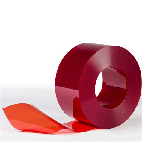 Pvc Stroken Op Rol Rood Transparant Kopen Shop Efd ® Bv