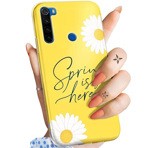 Etui Do Xiaomi Redmi Note T Wzory Wiosna Wiosenne Spring Obudowa