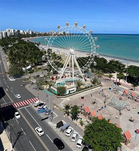 Macei Ter A Maior Roda Gigante Do Nordeste Metros De Altura E