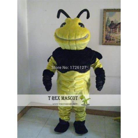 Mascot Bee Hornet Mascot Honeybee Costume