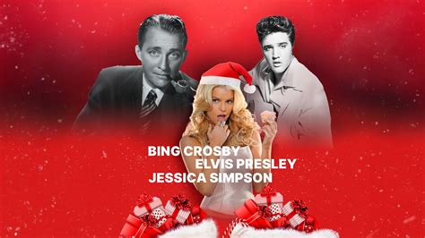 Bing Crosby Ft Elvis Jessica Simpson Friends Santa Claus Is Coming