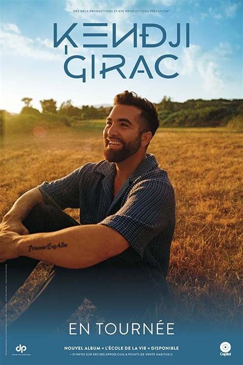 KENDJI GIRAC EN TOURNEE Vincent Ribera Organisation